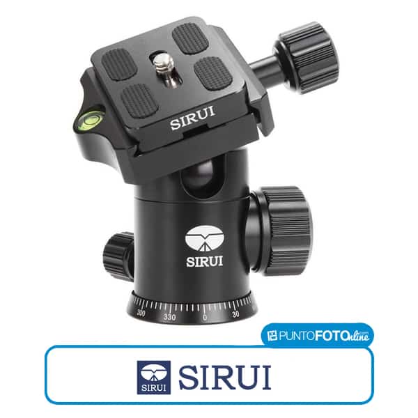 Sirui Testa a Sfera E-10 con Piastra TY-50E Sirui Testa a Sfera E-10 con Piastra TY-50E